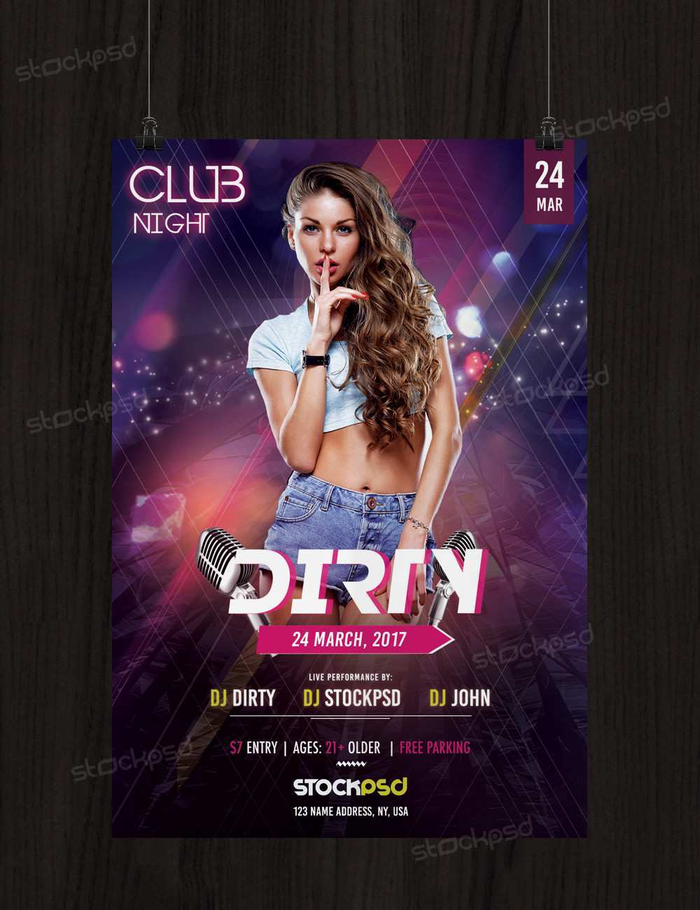 36 Format Club Flyer Template Free Psd File By Club Flyer Template Free Cards Design Templates