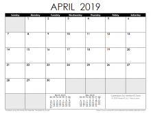 36 Format Daily Calendar Template March 2019 in Photoshop for Daily Calendar Template March 2019