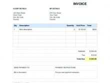 36 Format Doctor Invoice Format For Free by Doctor Invoice Format