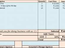 36 Format Gst Tax Invoice Format Latest Templates by Gst Tax Invoice Format Latest