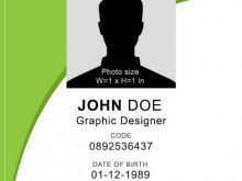 36 Format Id Card Template Word Vertical Layouts with Id Card Template Word Vertical