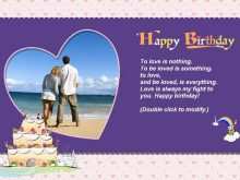 36 Free Birthday Card Love Template for Ms Word for Birthday Card Love Template