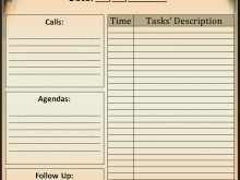 36 Free Daily Agenda Calendar Template Download by Daily Agenda Calendar Template