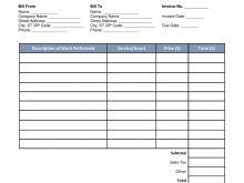 36 Free Hvac Company Invoice Template in Word by Hvac Company Invoice Template