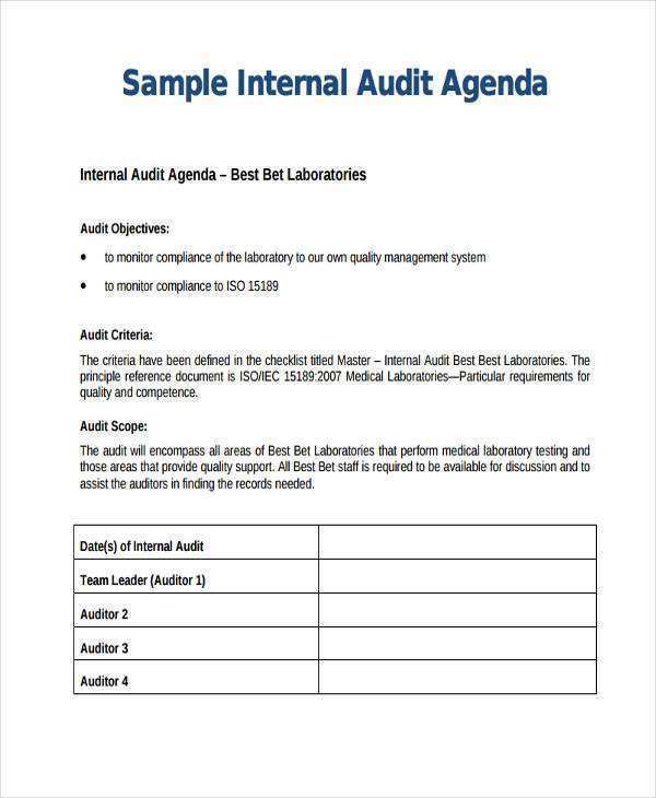 36 Free Printable Audit And Risk Committee Agenda Template in Word by Audit And Risk Committee Agenda Template