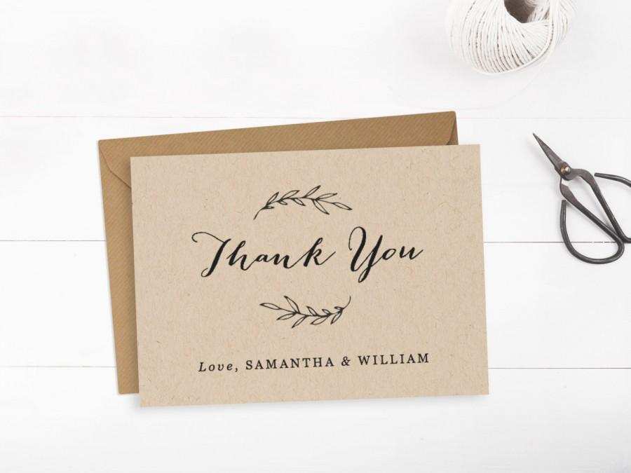 Free Wedding Thank You Card Template from legaldbol.com