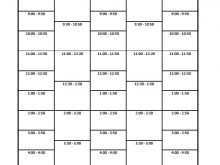 36 How To Create Blank Class Schedule Template Photo for Blank Class Schedule Template