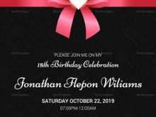 36 How To Create Invitation Card Template Debut Formating by Invitation Card Template Debut