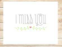 36 How To Create Miss You Card Template Free Photo by Miss You Card Template Free