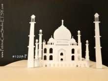 Pop Up Card Mosque Template