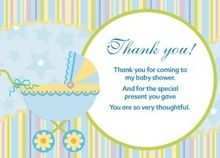 36 Online Thank You Card Template For Baby Shower Download by Thank You Card Template For Baby Shower