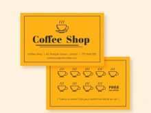 36 Printable Coffee Loyalty Card Template Free Download For Free by Coffee Loyalty Card Template Free Download