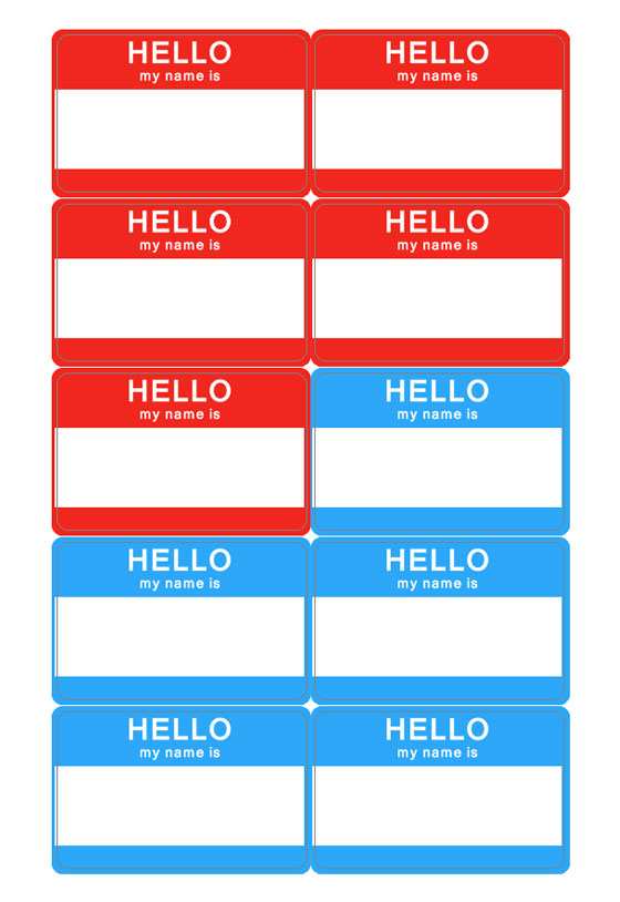 36 Printable Convention Name Card Template Maker by Convention Name Card Template