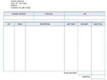 36 Printable Invoice Format In Doc for Ms Word by Invoice Format In Doc