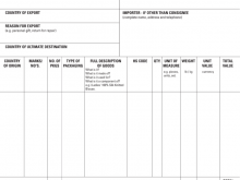 36 Report Invoice Template For Export by Invoice Template For Export