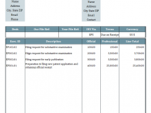 36 Report Lawyer Invoice Format in Word for Lawyer Invoice Format