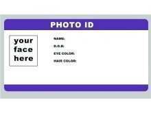 36 Report Printable Id Card Template Word Photo for Printable Id Card Template Word