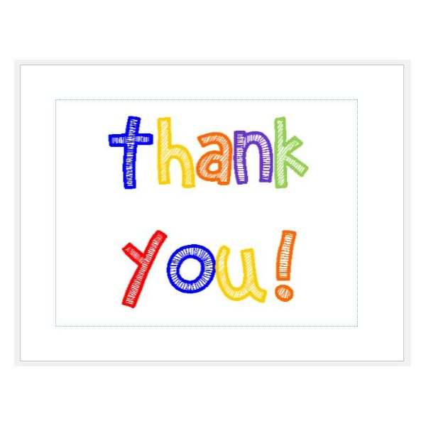 Quarter Fold Thank You Card Template Word - Cards Design Templates