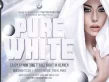 36 Report White Party Flyer Template Free in Photoshop for White Party Flyer Template Free