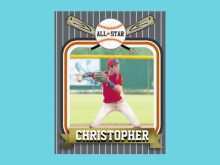 36 Standard Baseball Trading Card Template For Word Download with Baseball Trading Card Template For Word