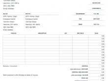 36 Standard Construction Tax Invoice Template Templates for Construction Tax Invoice Template
