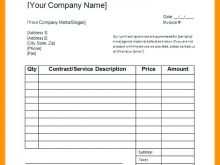 36 Standard Contractor Invoice Template Uk Excel Formating with Contractor Invoice Template Uk Excel