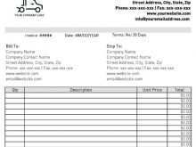 36 Standard Invoice Shipping Template Formating by Invoice Shipping Template