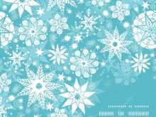 36 Standard Snowflake Christmas Card Template Formating by Snowflake Christmas Card Template