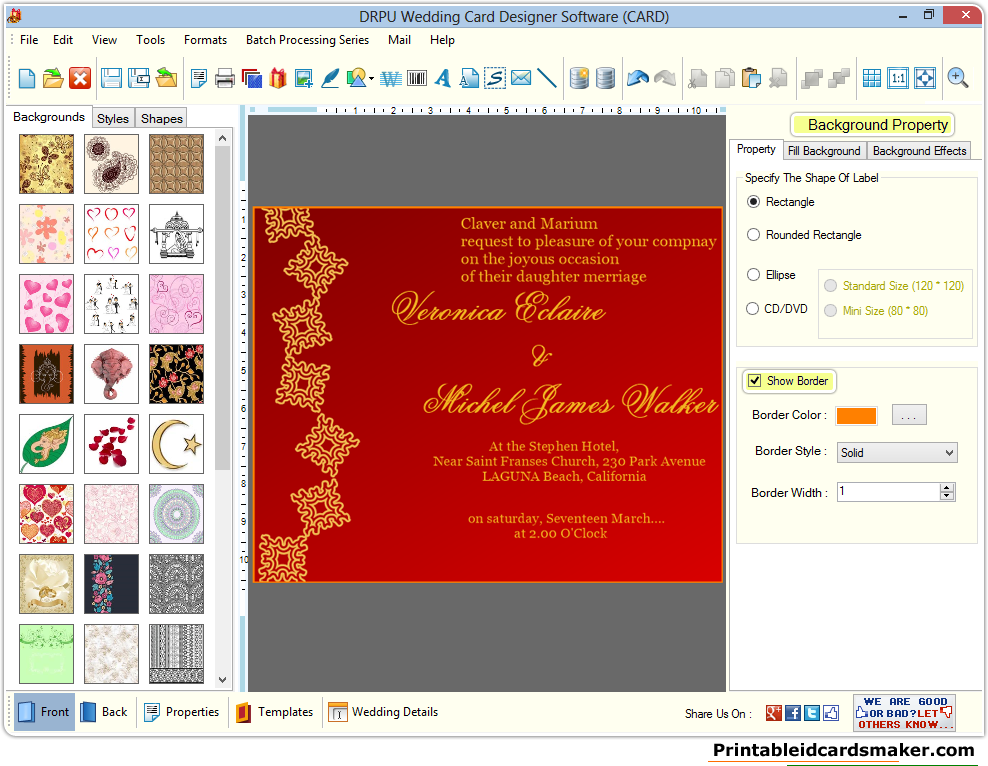 36 The Best Invitation Card Designs Software Free Download For Free with Invitation Card Designs Software Free Download