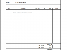 Invoice Format In Excel Gst