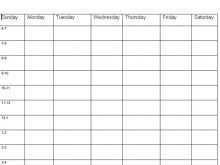 36 The Best Make A Daily Schedule Template in Word with Make A Daily Schedule Template