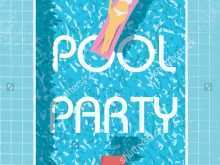 Pool Party Flyer Template