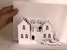 36 The Best Pop Up Card Templates House Layouts for Pop Up Card Templates House