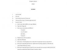 36 Visiting Agm Agenda Template Nz PSD File for Agm Agenda Template Nz
