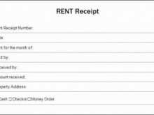 Blank Receipt Template Doc