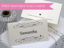 36 Visiting Free Place Card Template For Word For Free for Free Place Card Template For Word