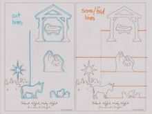 36 Visiting Nativity Pop Up Card Template in Photoshop for Nativity Pop Up Card Template