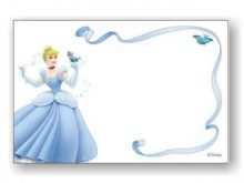 37 Blank Cinderella Birthday Card Template for Ms Word with Cinderella Birthday Card Template
