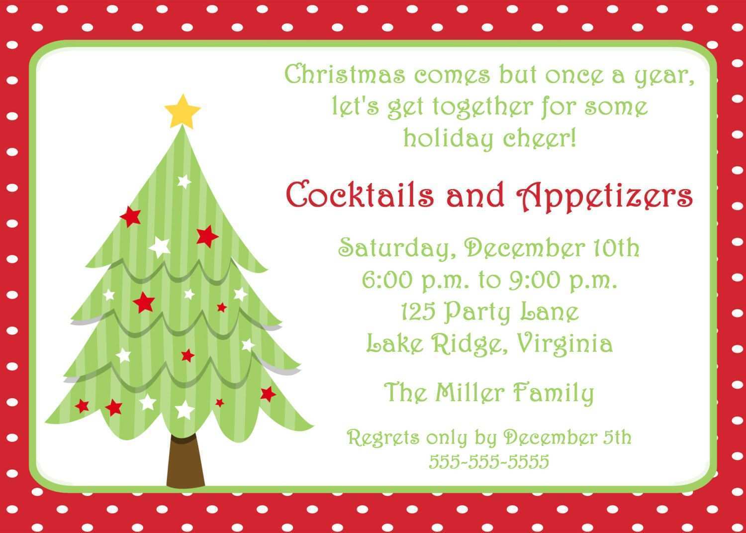 Free Printable Christmas Party Flyer Templates Cards Design Templates