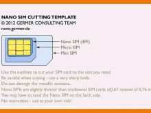 37 Blank Nano Sim Card Cutting Template Pdf for Ms Word by Nano Sim Card Cutting Template Pdf
