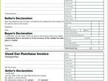 37 Car Invoice Template For Free for Car Invoice Template