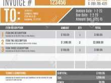 37 Create Invoice Template For A Freelance Designer PSD File for Invoice Template For A Freelance Designer