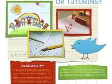 37 Create Tutoring Flyer Template Formating by Tutoring Flyer Template