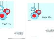 Christmas Card Template Illustrator