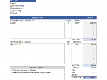 37 Creating Hourly Pay Invoice Template Formating with Hourly Pay Invoice Template