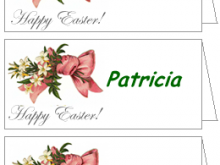 37 Creative Easter Place Card Template Free Layouts by Easter Place Card Template Free