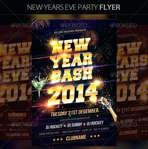37 Creative Free New Years Eve Flyer Template Maker for Free New Years Eve Flyer Template