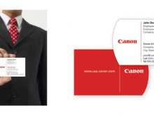 37 Customize Business Card Template Canon Now for Business Card Template Canon