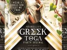 37 Customize Our Free Toga Party Flyer Template Formating with Toga Party Flyer Template