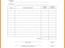 Simple Contractor Invoice Template